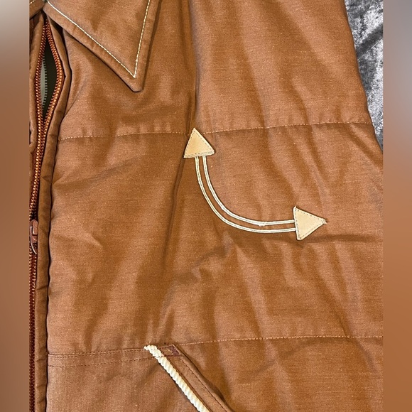 Vintage Double K Western Quilted Vest, Men’s 46 (L-XL) - Picture 4 of 4